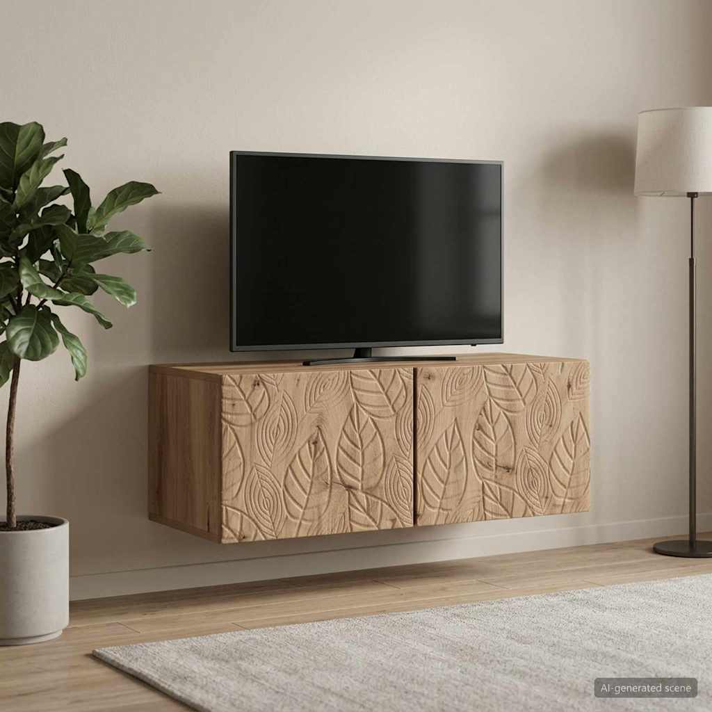Mobile Porta Tv Da Muro 78,5 X 41 X 30 Cm