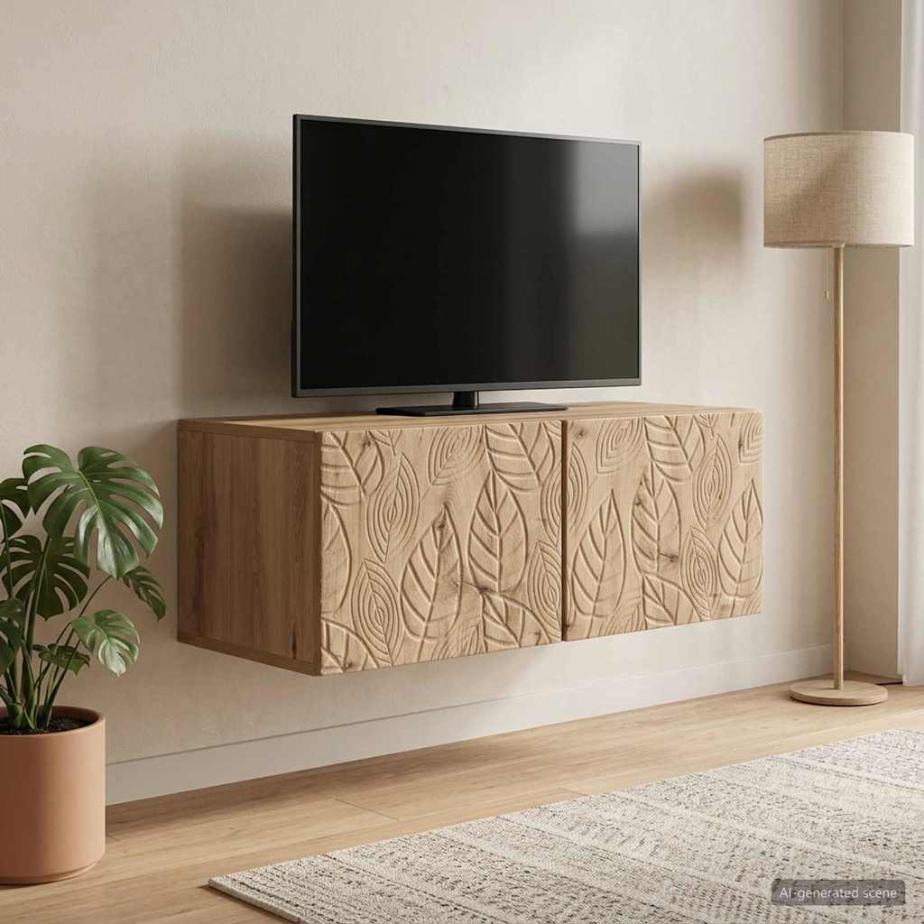 Mobile Porta Tv Da Muro 78,5 X 41 X 30 Cm