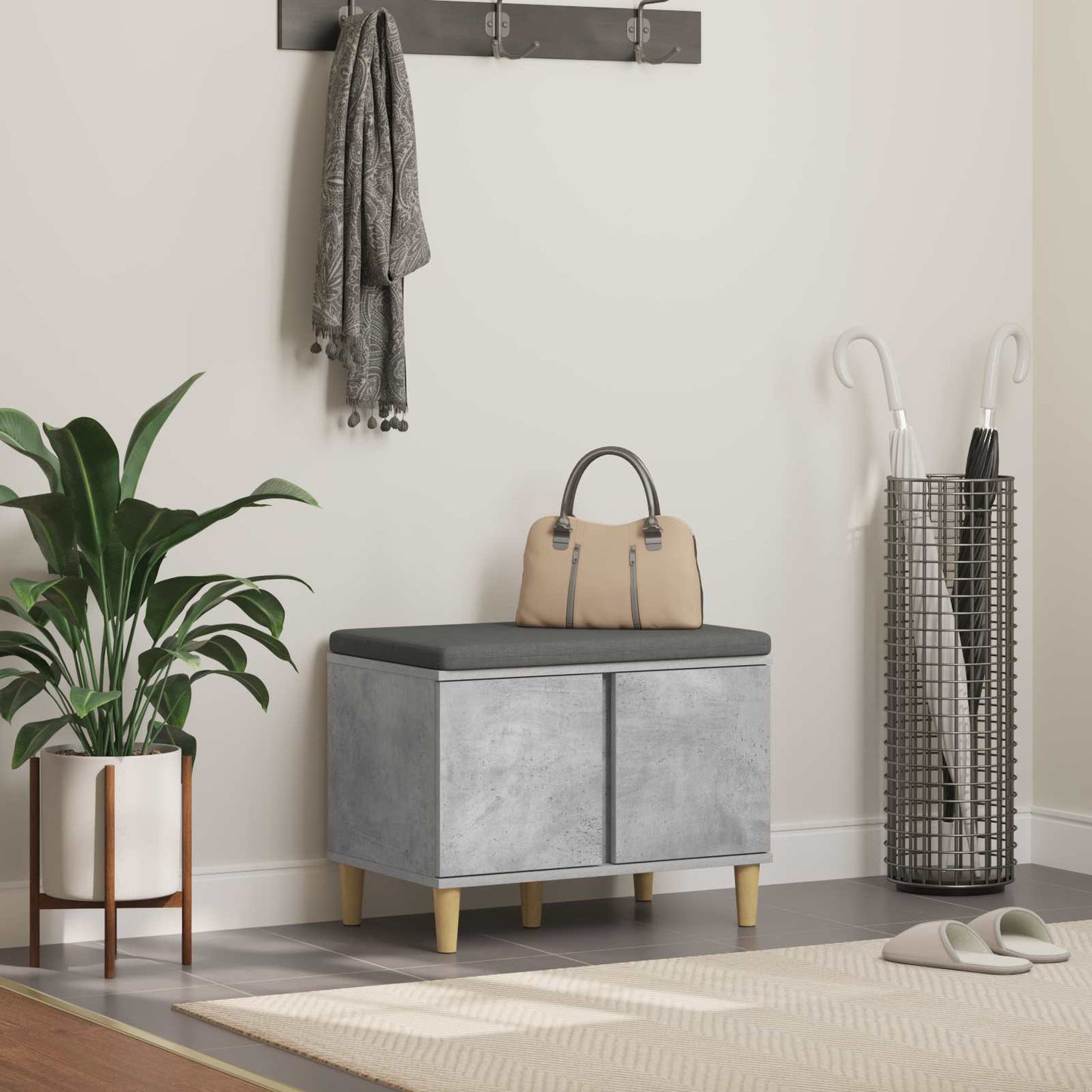 Panca Per Ingresso Con Cuscino 100 X 38 X 46 Cm