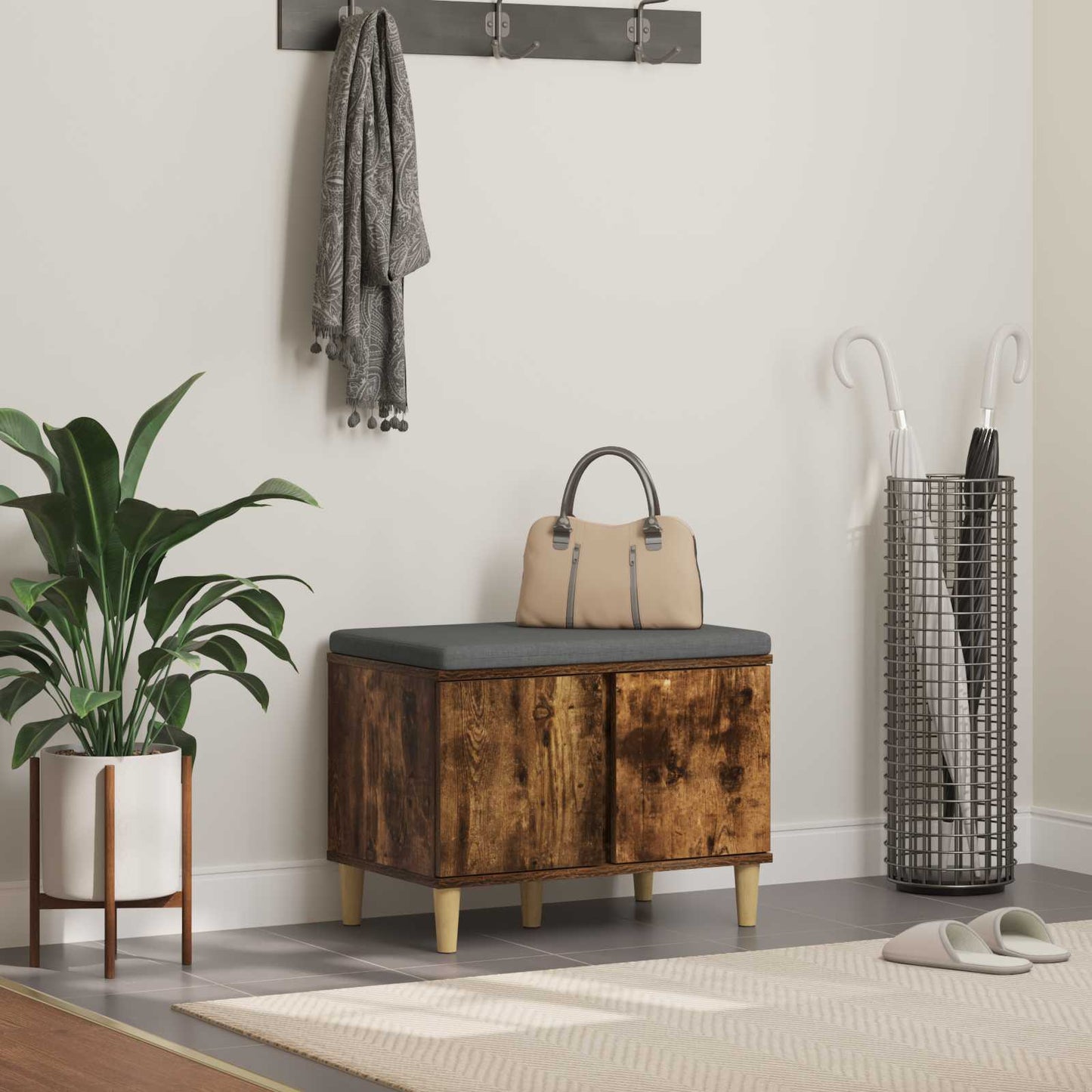 Panca Per Ingresso Con Cuscino 100 X 38 X 46 Cm