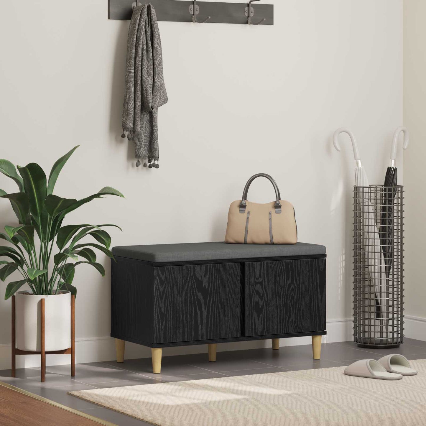 Panca Per Ingresso Con Cuscino 100 X 38 X 46 Cm
