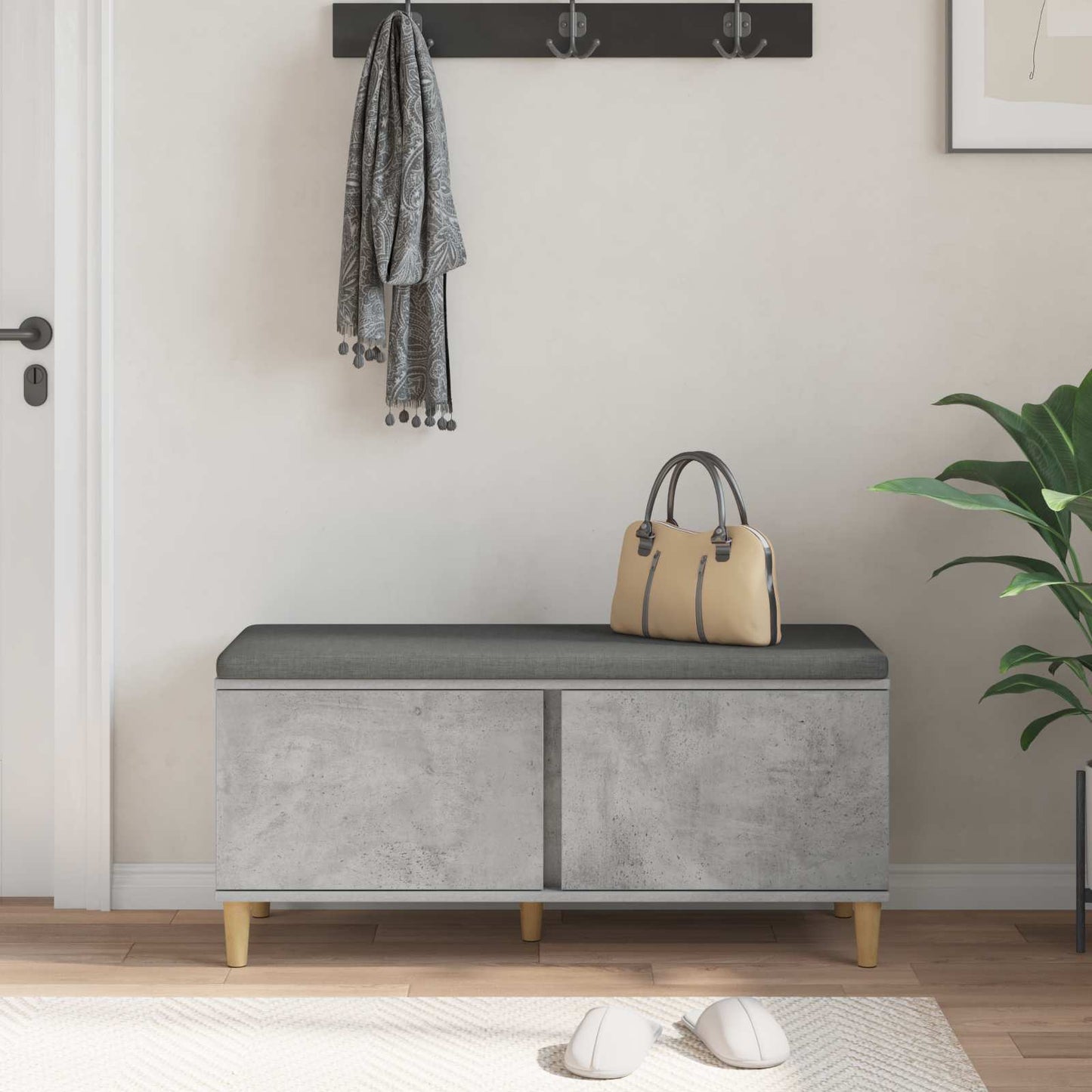 Panca Per Ingresso Con Cuscino 100 X 38 X 46 Cm