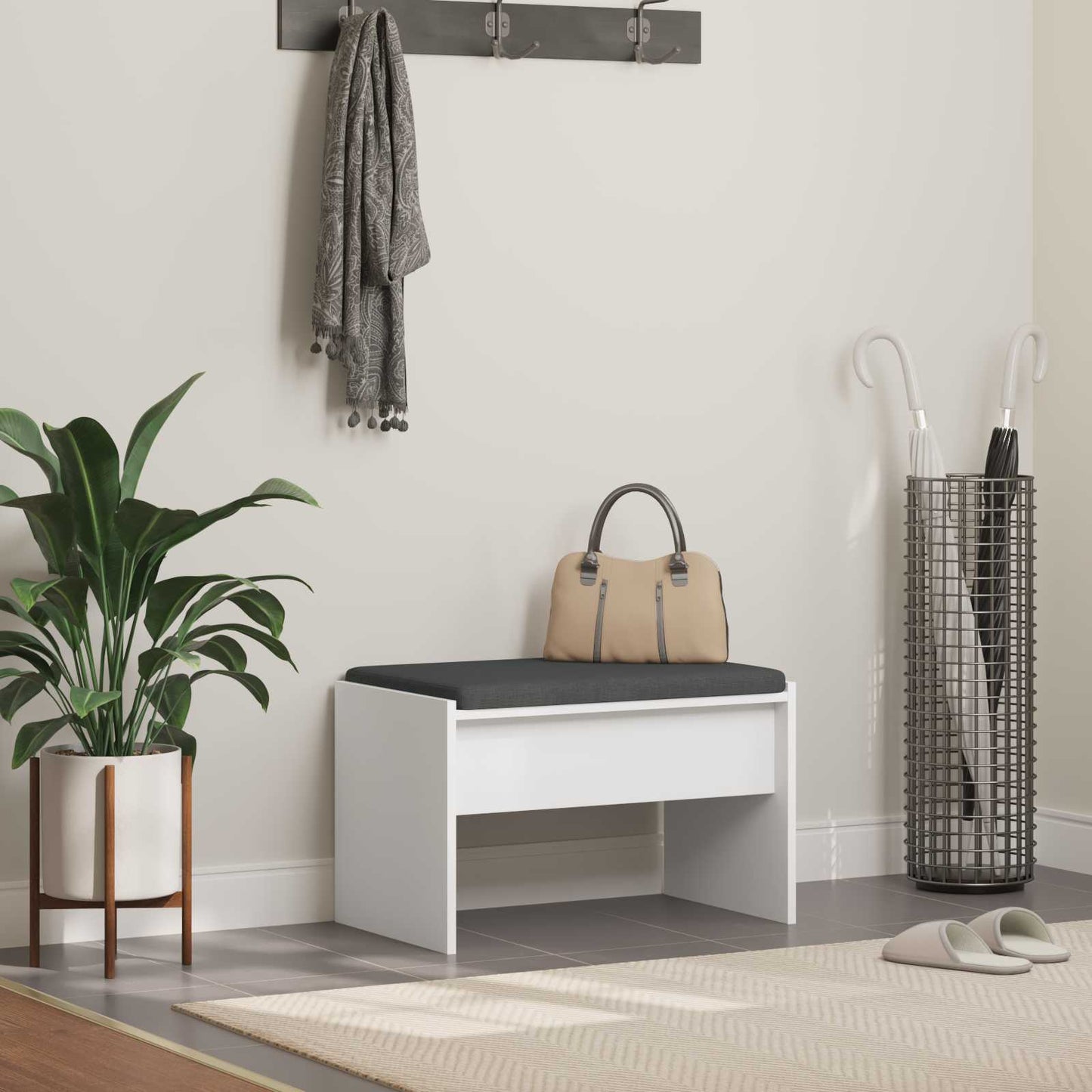 Panca Per Ingresso Con Cuscino 103 X 38 X 40 Cm