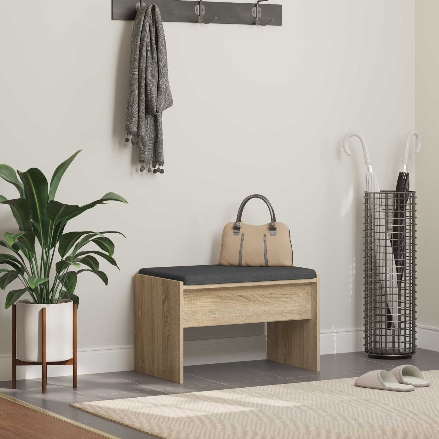 Panca Per Ingresso Con Cuscino 103 X 38 X 40 Cm