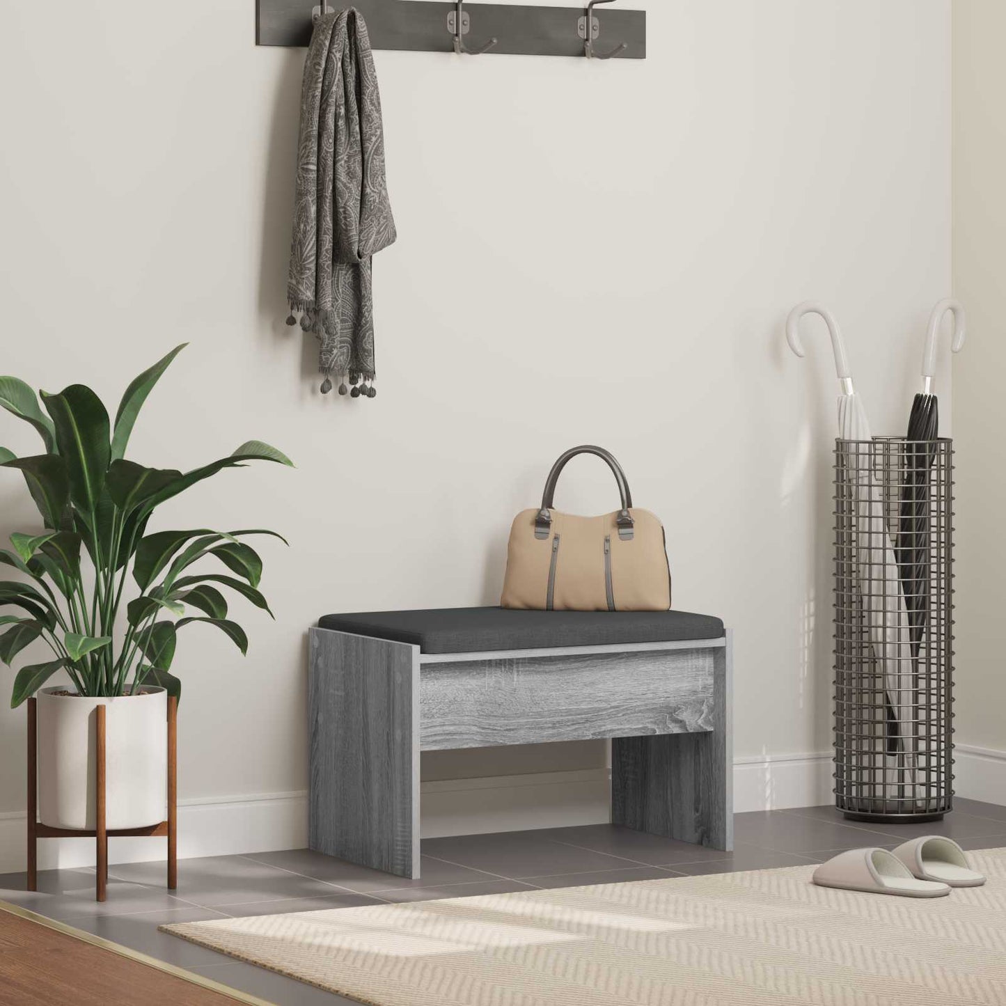 Panca Per Ingresso Con Cuscino 103 X 38 X 40 Cm