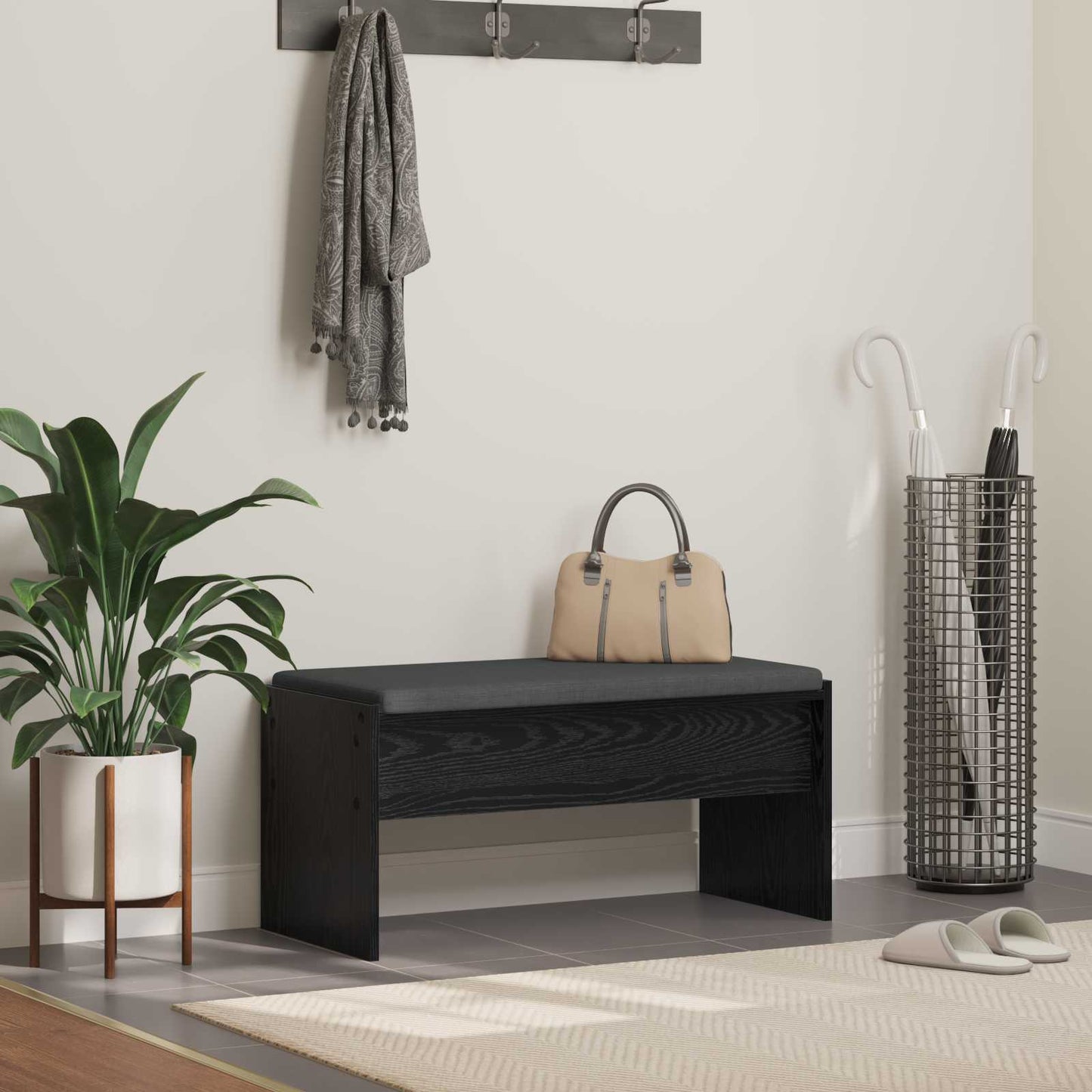 Panca Per Ingresso Con Cuscino 103 X 38 X 40 Cm