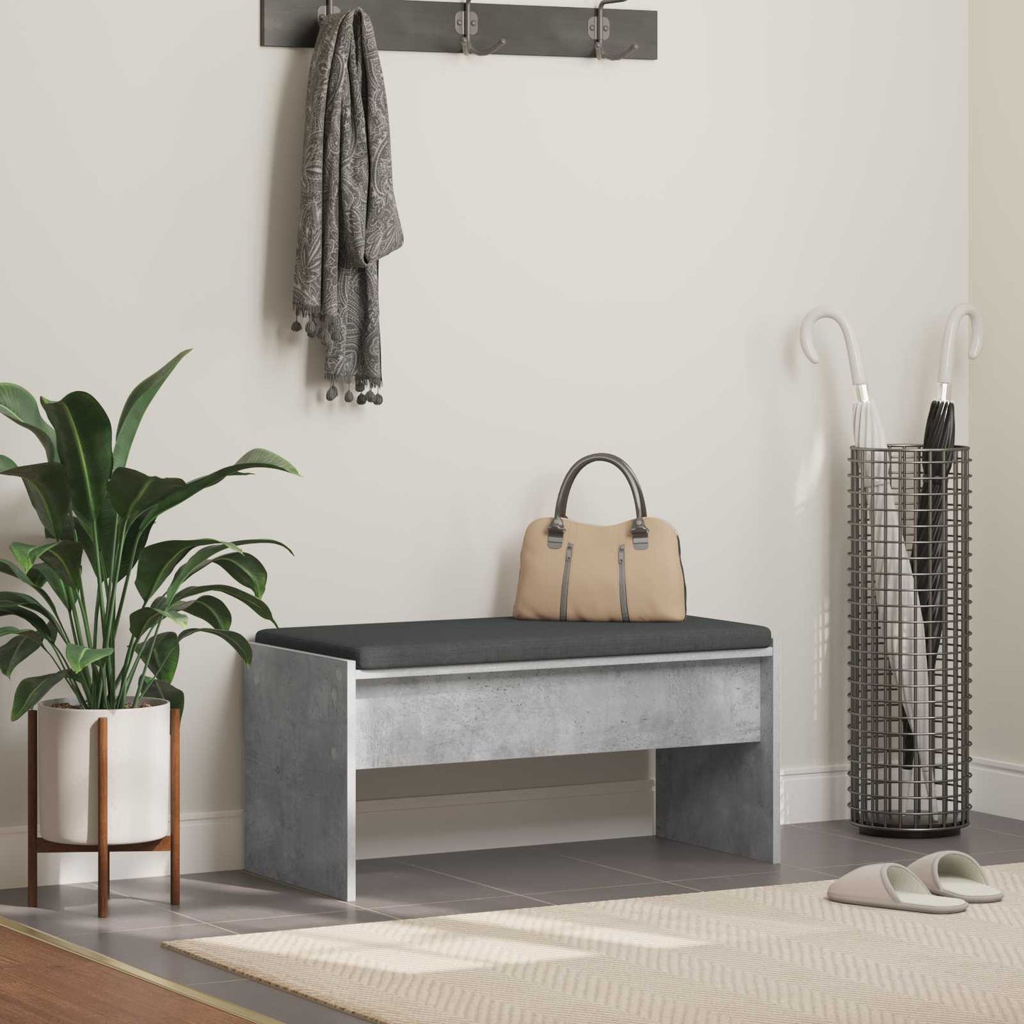 Panca Per Ingresso Con Cuscino 103 X 38 X 40 Cm