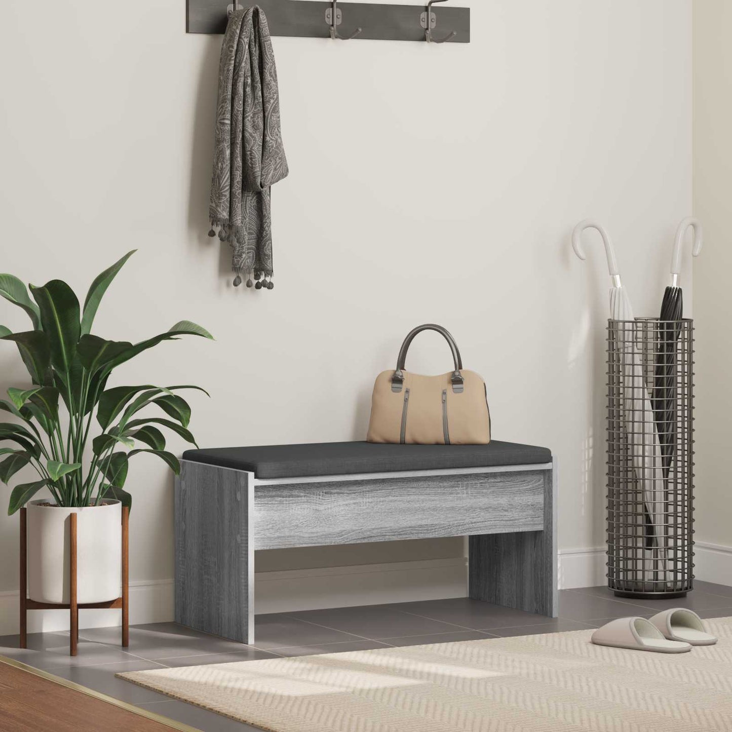 Panca Per Ingresso Con Cuscino 103 X 38 X 40 Cm