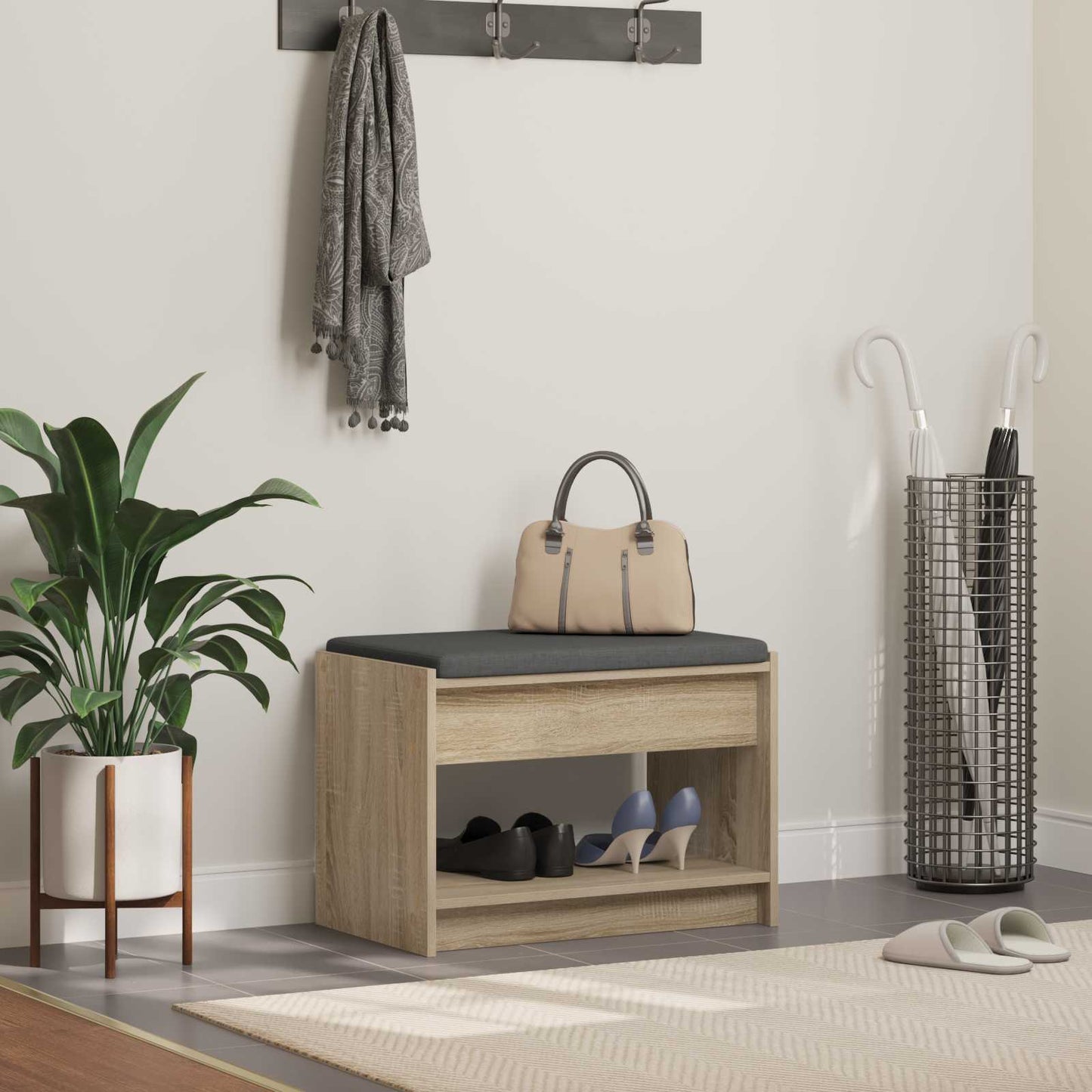 Panca Per Ingresso Con Cuscino 103 X 38 X 45 Cm