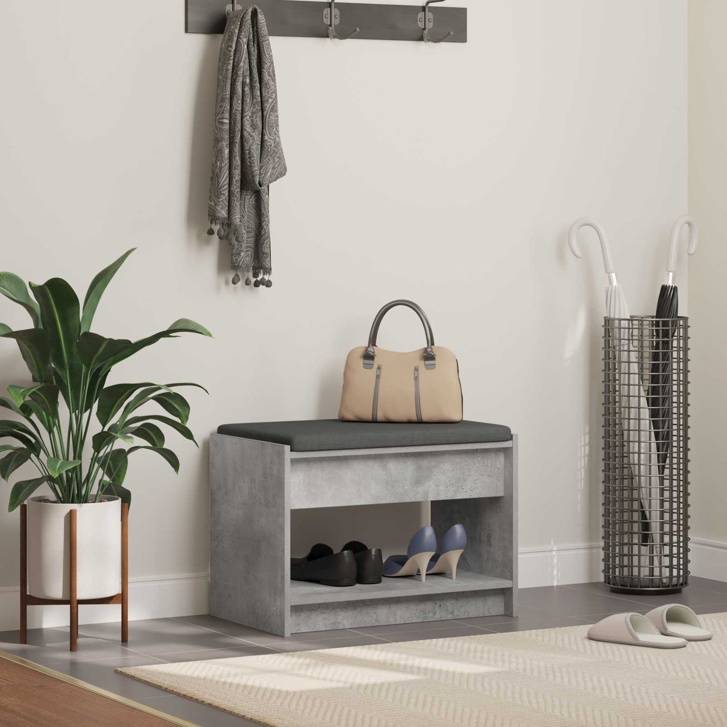 Panca Per Ingresso Con Cuscino 103 X 38 X 45 Cm