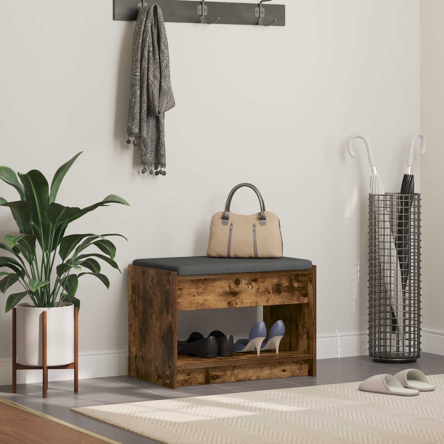 Panca Per Ingresso Con Cuscino 103 X 38 X 45 Cm