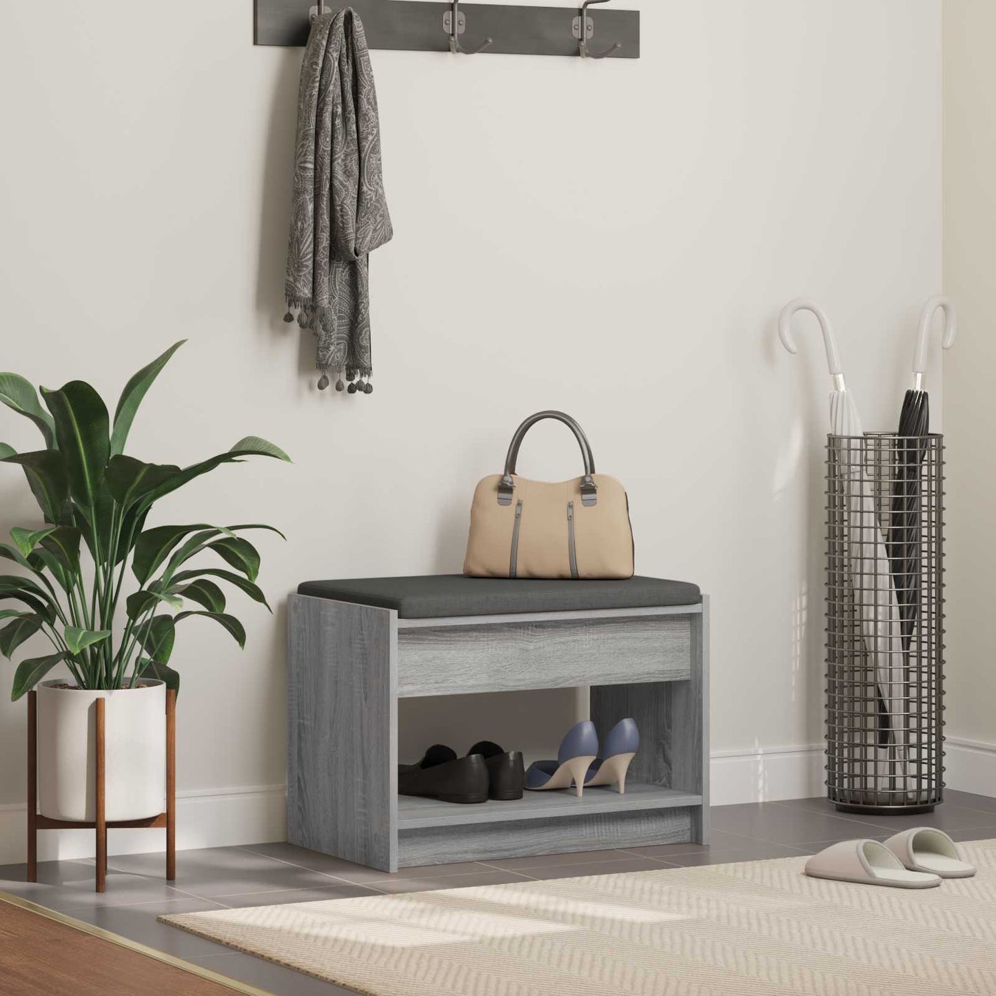 Panca Per Ingresso Con Cuscino 103 X 38 X 45 Cm