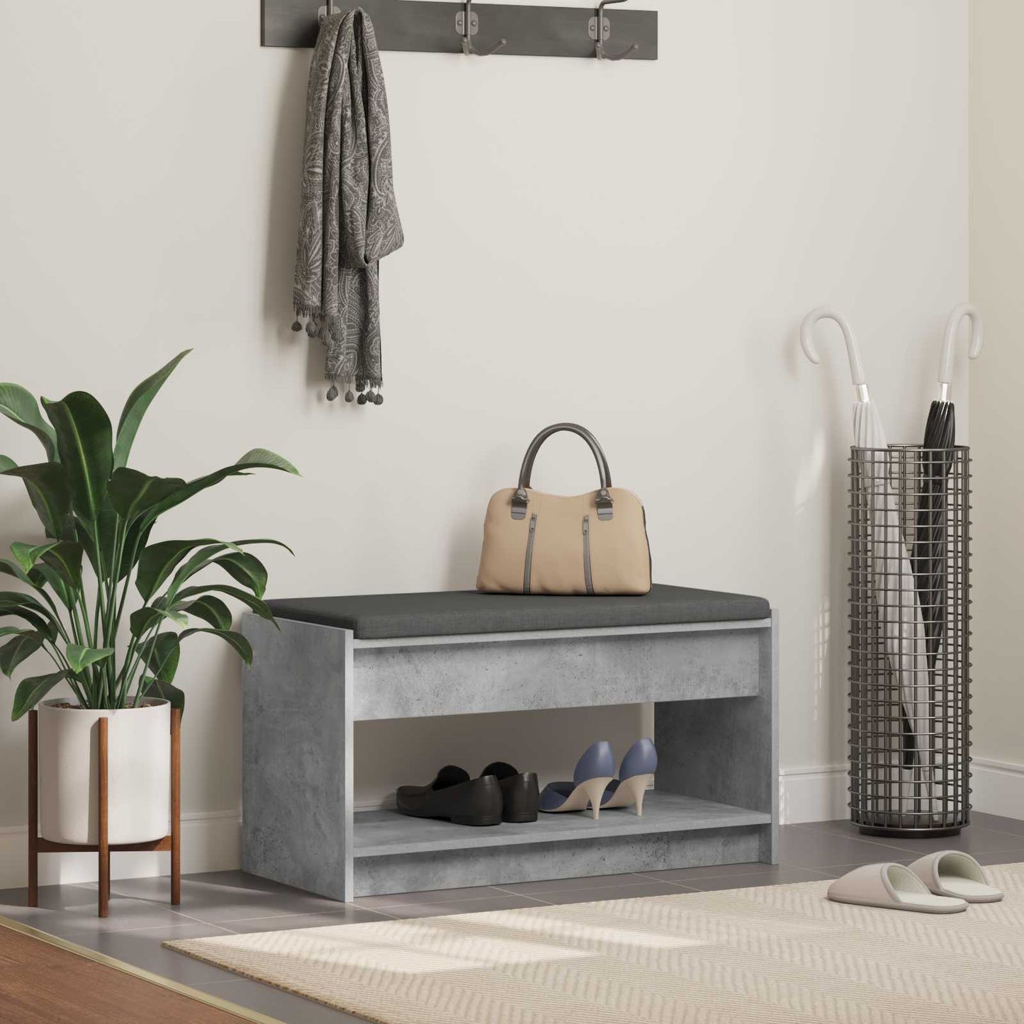Panca Per Ingresso Con Cuscino 103 X 38 X 45 Cm