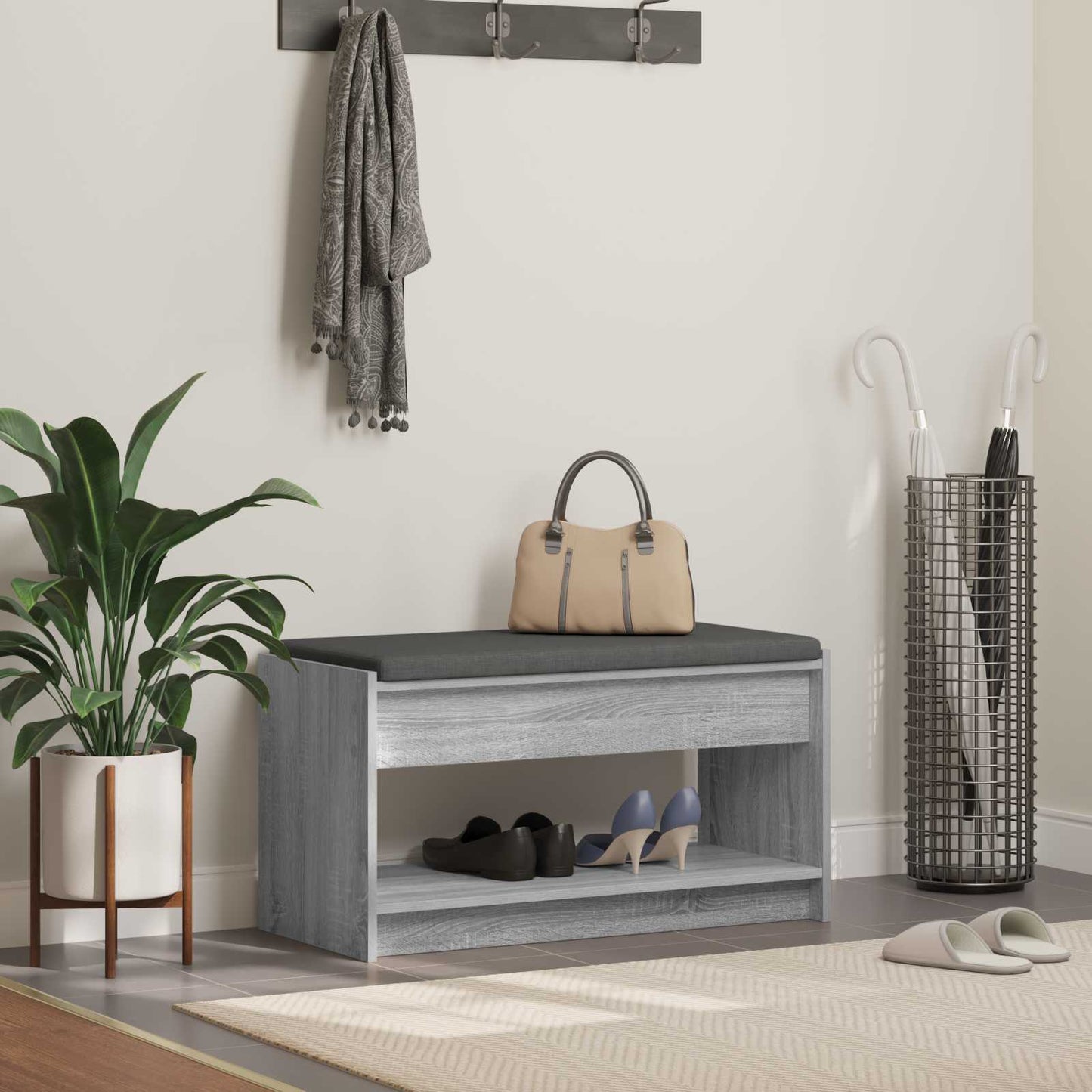 Panca Per Ingresso Con Cuscino 103 X 38 X 45 Cm