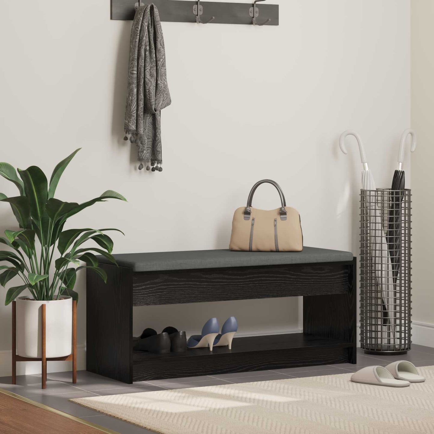 Panca Per Ingresso Con Cuscino 103 X 38 X 45 Cm