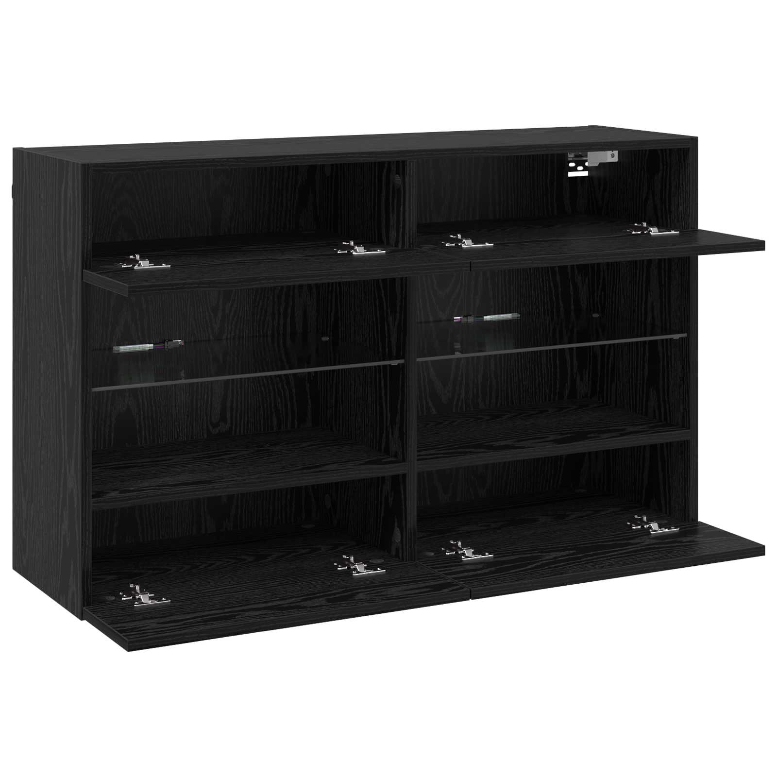 Mobile Tv Da Parete Con Led 98,5 X 30 X 60,5 Cm