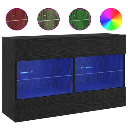 Mobile Tv Da Parete Con Led 98,5 X 30 X 60,5 Cm