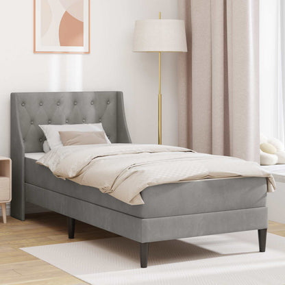 Struttura Letto Con Materasso Velluto