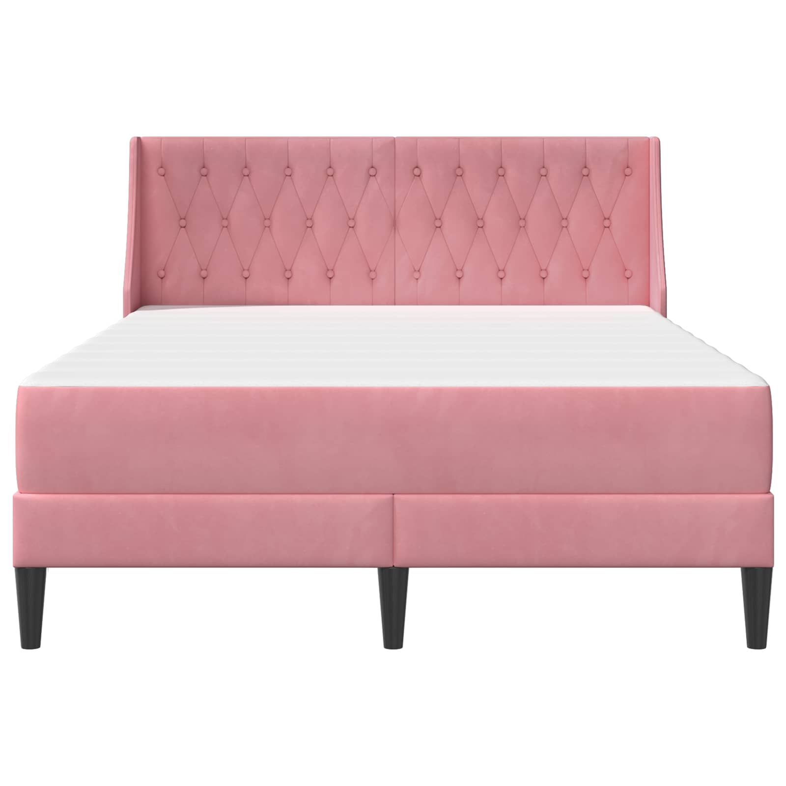 Struttura Letto Con Materasso Velluto