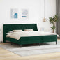 Struttura Letto Con Materasso Velluto