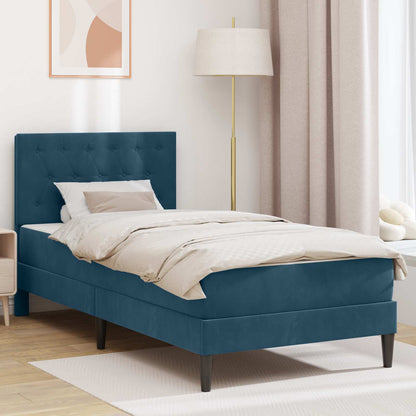 Struttura Letto Con Materasso  Velluto