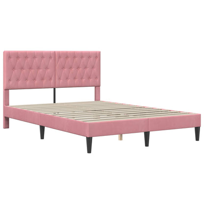Struttura Letto Con Materasso  Velluto