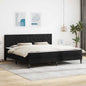 Struttura Letto Con Materasso  Velluto