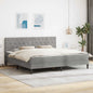 Struttura Letto Con Materasso  Velluto