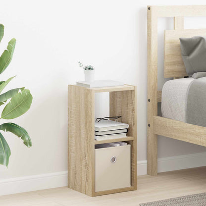 Comodino Rovere Fumé 35 X 32 X 68,5 Cm Legno Multistrato