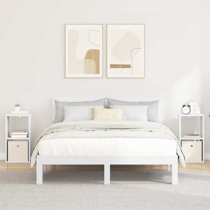 Comodino Rovere Fumé 35 X 32 X 68,5 Cm Legno Multistrato