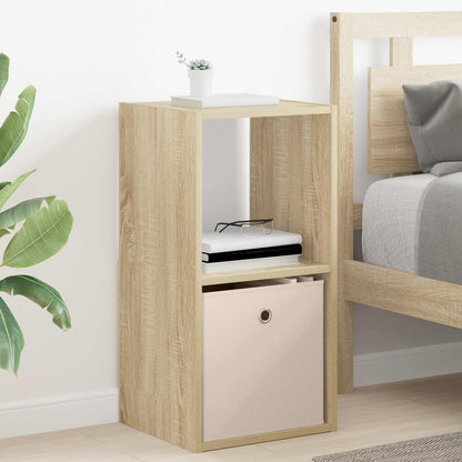 Comodino Rovere Fumé 35 X 32 X 68,5 Cm Legno Multistrato