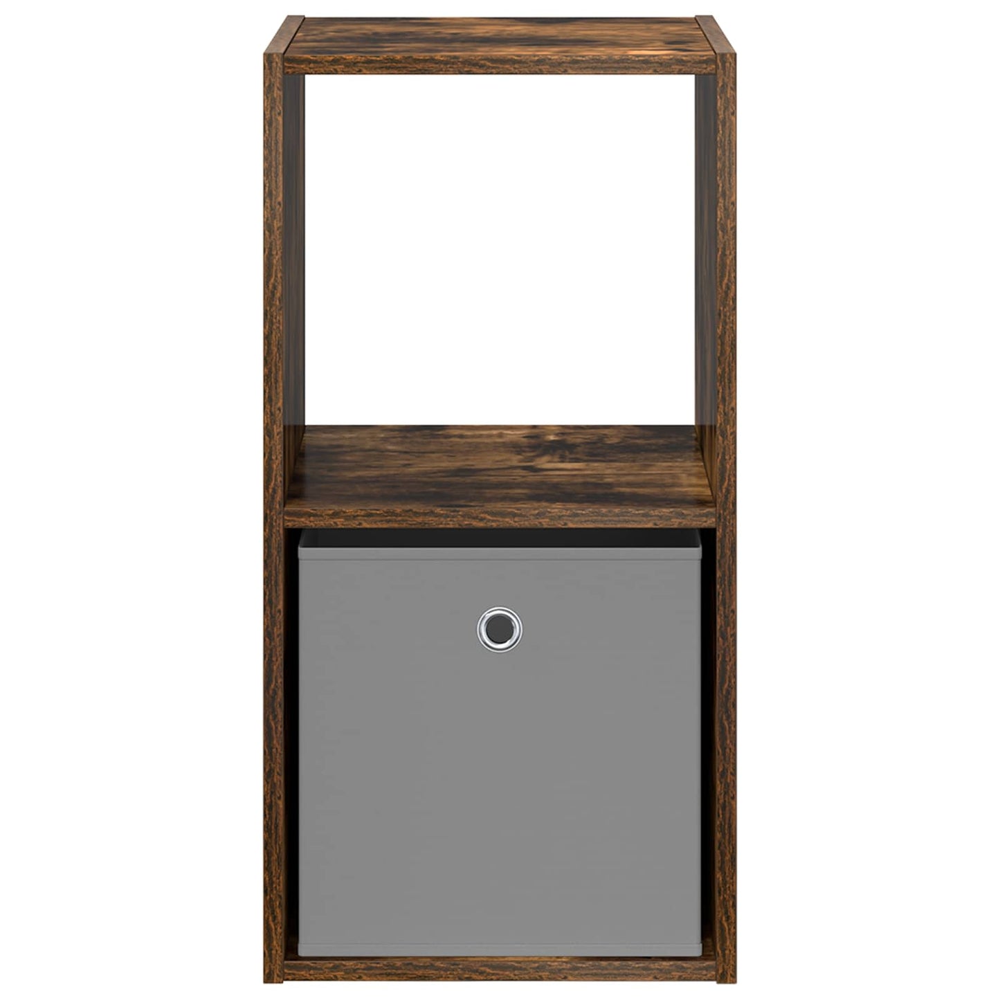 Comodino Rovere Fumé 35 X 32 X 68,5 Cm Legno Multistrato