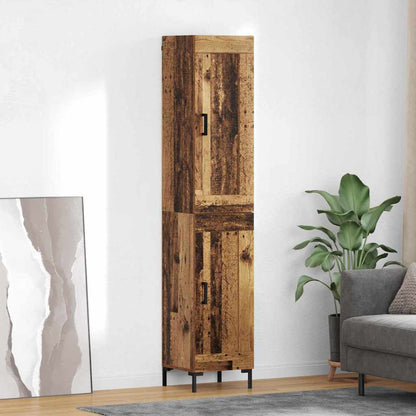 Credenza 34,5X34X180 Cm In Legno Multistrato