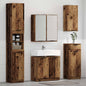 Set Mobili Da Bagno 4 Pz In Legno Multistrato