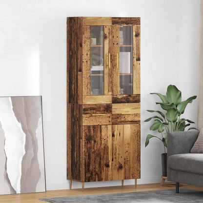 Credenza 69,5X34X180 Cm In Legno Multistrato