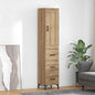 Credenza 34,5X34X180 Cm In Legno Multistrato