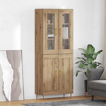 Credenza 69,5X34X180 Cm In Legno Multistrato