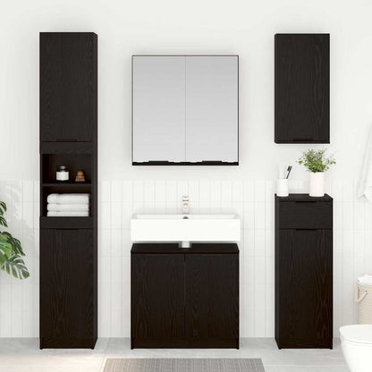 Set Mobili Da Bagno 2 Pz In Legno Multistrato