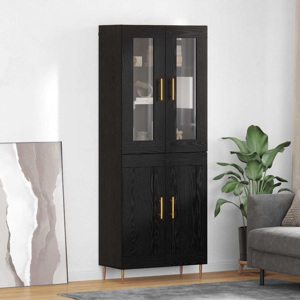Credenza 69,5X34X180 Cm In Legno Multistrato