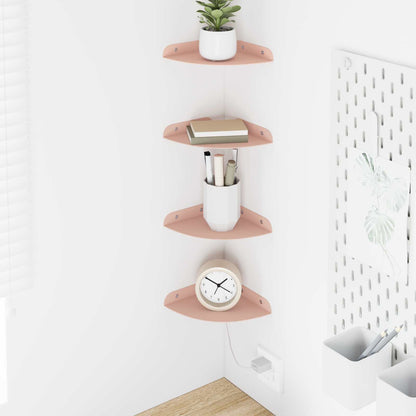 Mensola Sospesa Con Lo Scaffale 4 Pcs 30 X 30 X 2 Cm