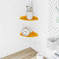 Mensola Sospesa Con Lo Scaffale 4 Pcs 30 X 30 X 2 Cm