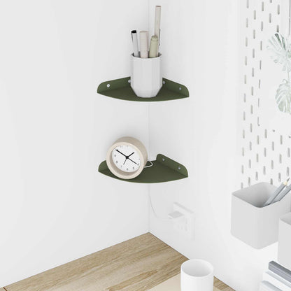 Mensola Sospesa Con Lo Scaffale 4 Pcs 30 X 30 X 2 Cm