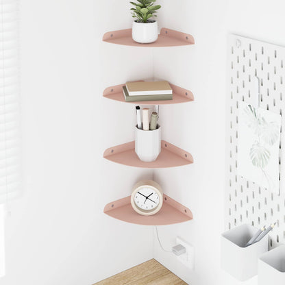 Mensola Sospesa Con Lo Scaffale 4 Pcs 30 X 30 X 2 Cm