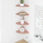 Mensola Sospesa Con Lo Scaffale 4 Pcs 30 X 30 X 2 Cm