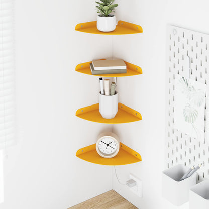Mensola Sospesa Con Lo Scaffale 4 Pcs 30 X 30 X 2 Cm