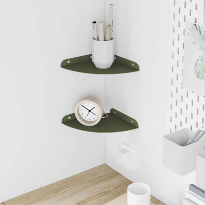 Mensola Sospesa Con Lo Scaffale 4 Pcs 30 X 30 X 2 Cm