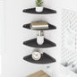 Mensola Sospesa Con Lo Scaffale 4 Pcs 30 X 30 X 2 Cm