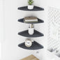 Mensola Sospesa Con Lo Scaffale 4 Pcs 30 X 30 X 2 Cm