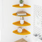 Mensola Sospesa Con Lo Scaffale 4 Pcs 30 X 30 X 2 Cm