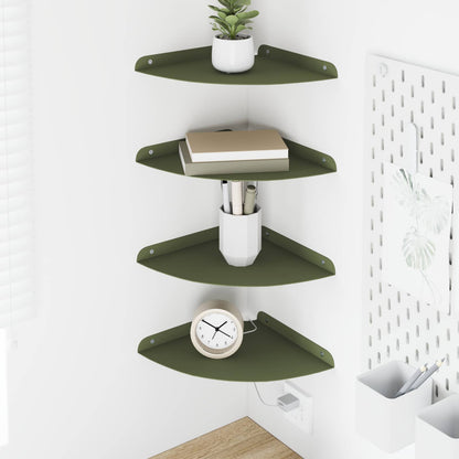 Mensola Sospesa Con Lo Scaffale 4 Pcs 30 X 30 X 2 Cm
